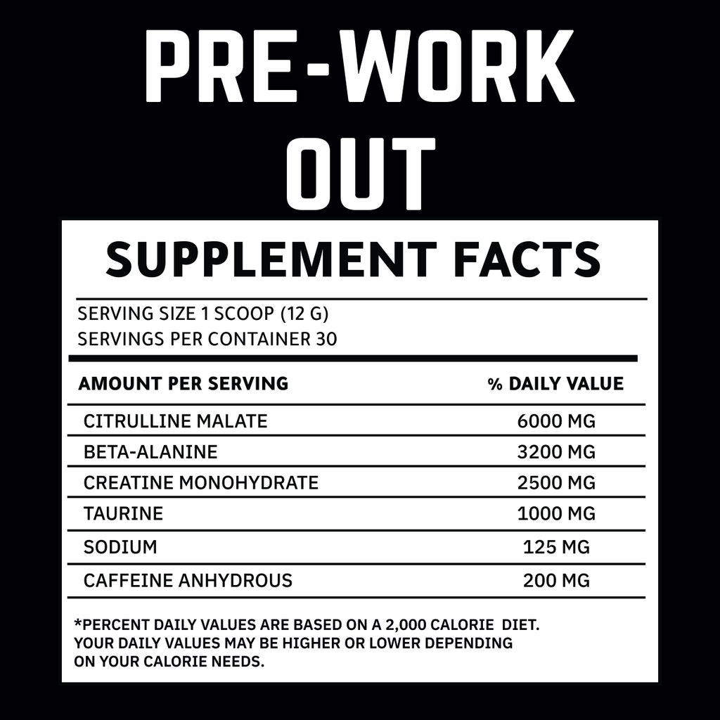 PRE-WORKOUT